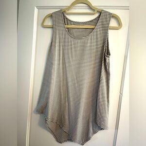 Garnet Hill Striped Tank Top